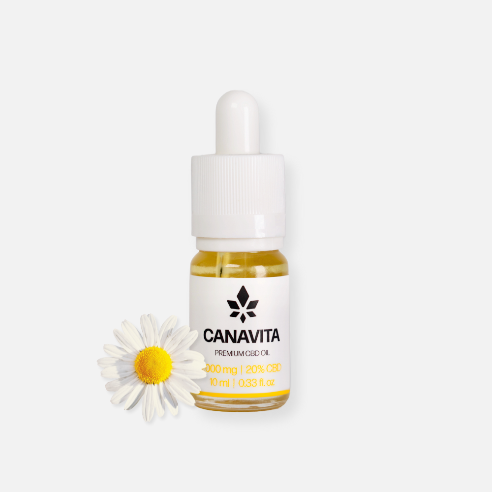 Fuldspektrum CBD olie 20% kamille
