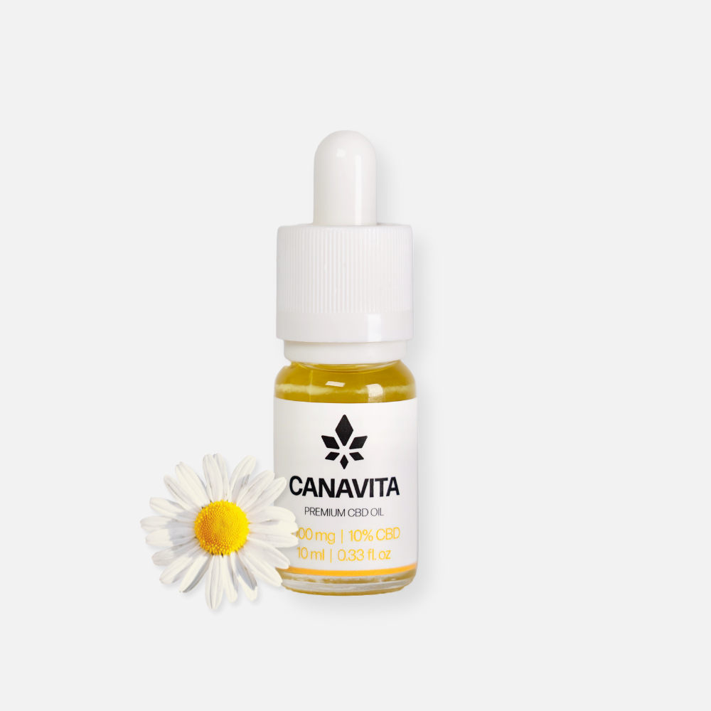 Fuldspektrum CBD olie 10% kamille