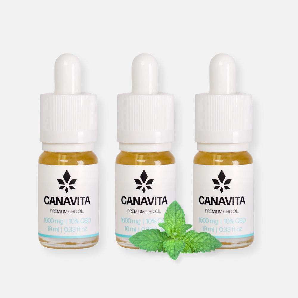 Fuld spektrum premium CBD olie 10% 3 for 2 (SPAR 33%)