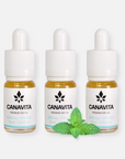 Fuldspektrum CBD olie 10% Mint 3-Flasker