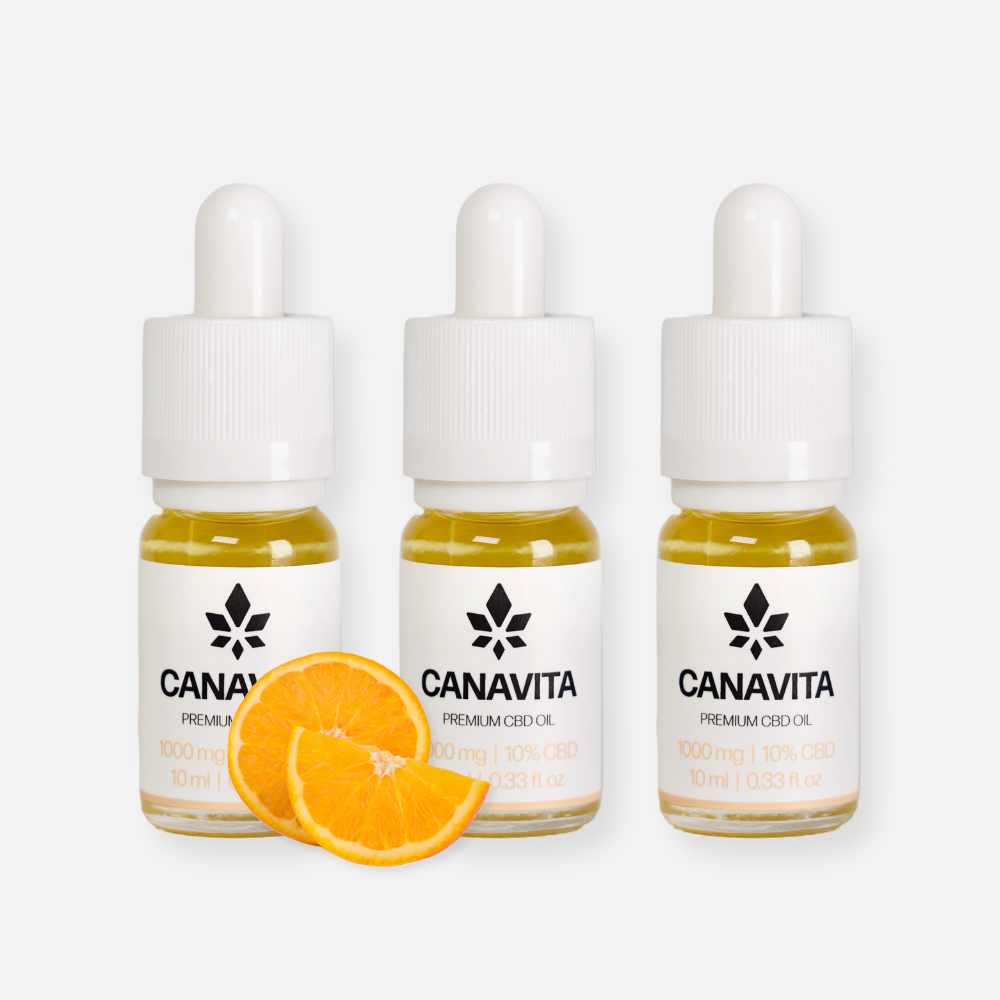 Fuld spektrum premium CBD olie 10% 3 for 2 (SPAR 33%)