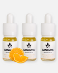 Fuldspektrum CBD olie 10% Appelsin 3-Flasker