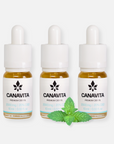 Fuldspektrum CBD olie 20% mint 3-Flasker