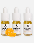 Fuldspektrum CBD olie 20% Appelsin 3-Flasker