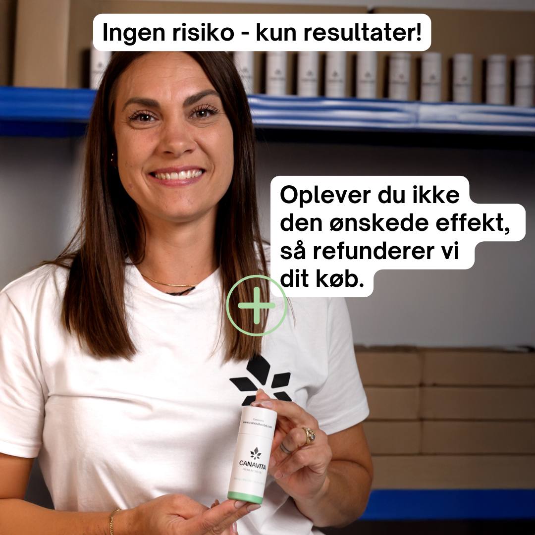 2 FOR 1 Dansk CBD olie med økologisk kamille