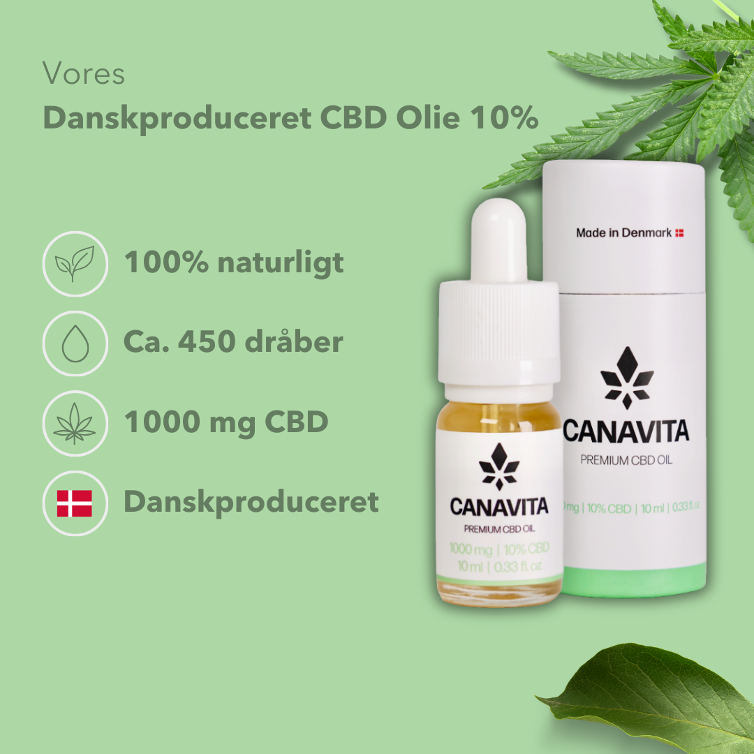 Fuldspektrum Premium CBD olie 10%
