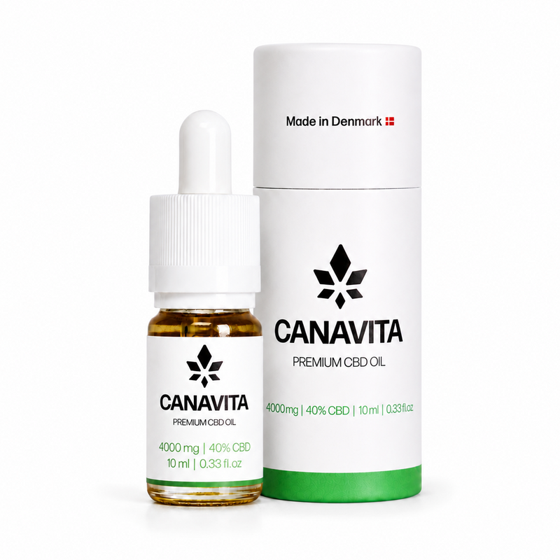 Fuldspektrum Premium CBD olie 40%
