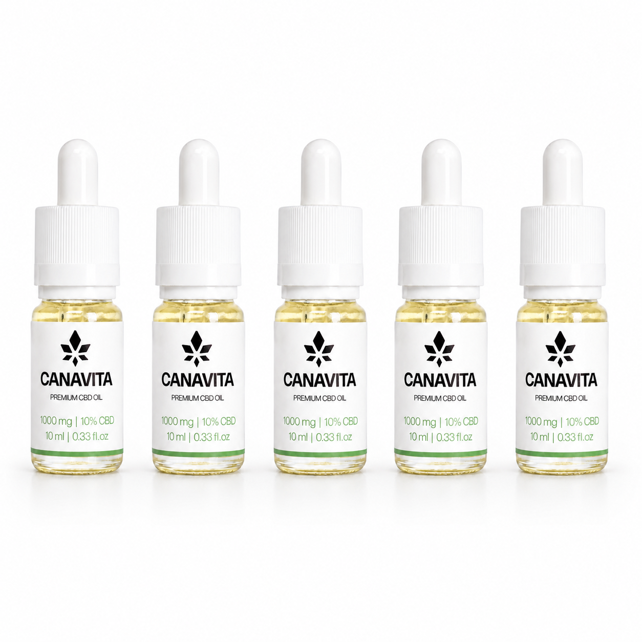 5 Pak Dansk CBD olie