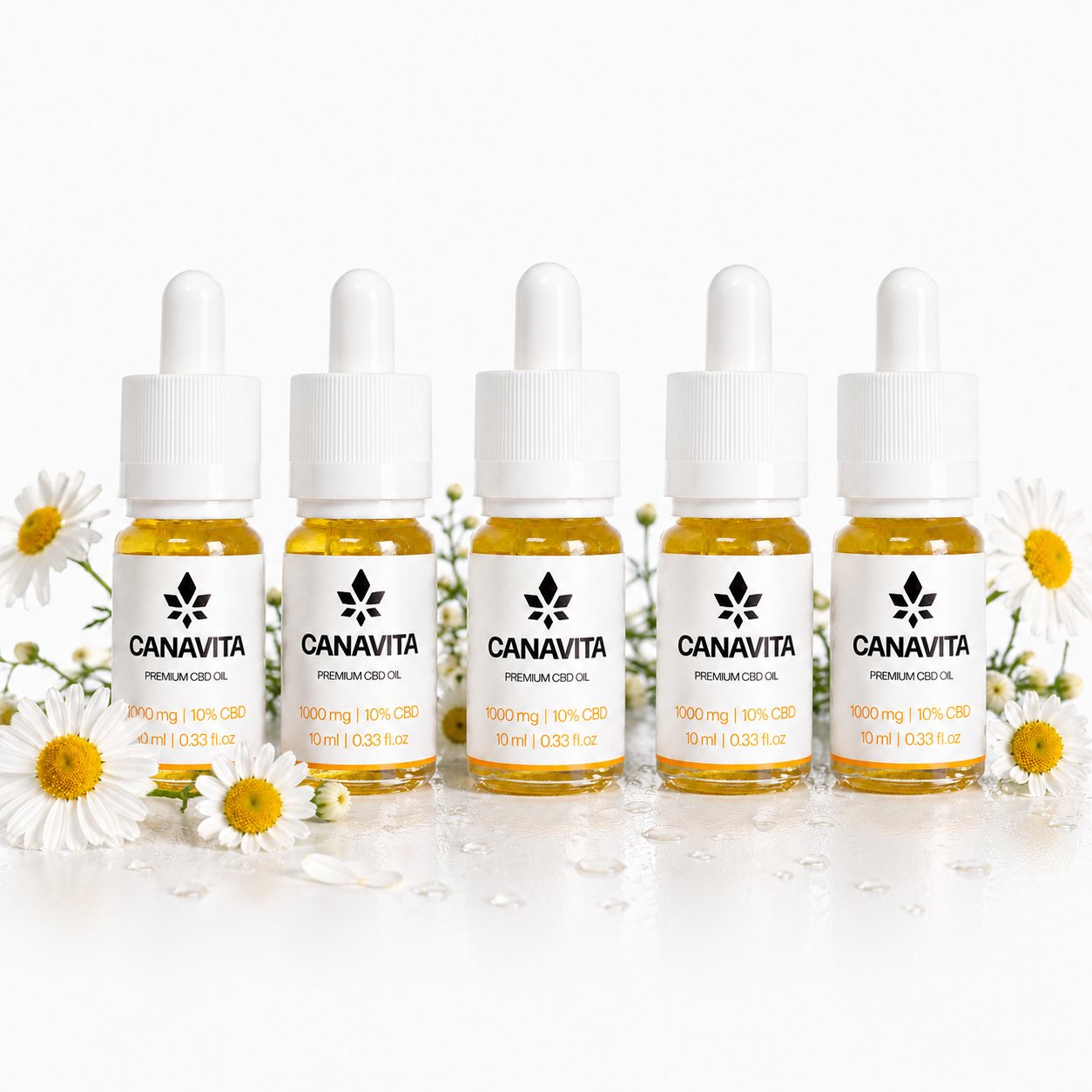5 Pak Dansk CBD olie