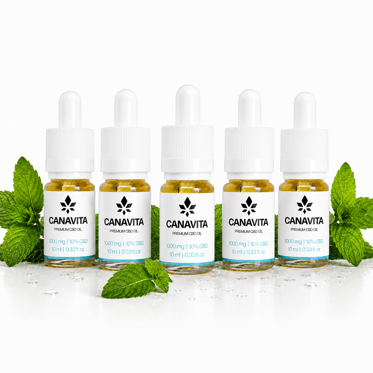5 Pak Dansk CBD olie