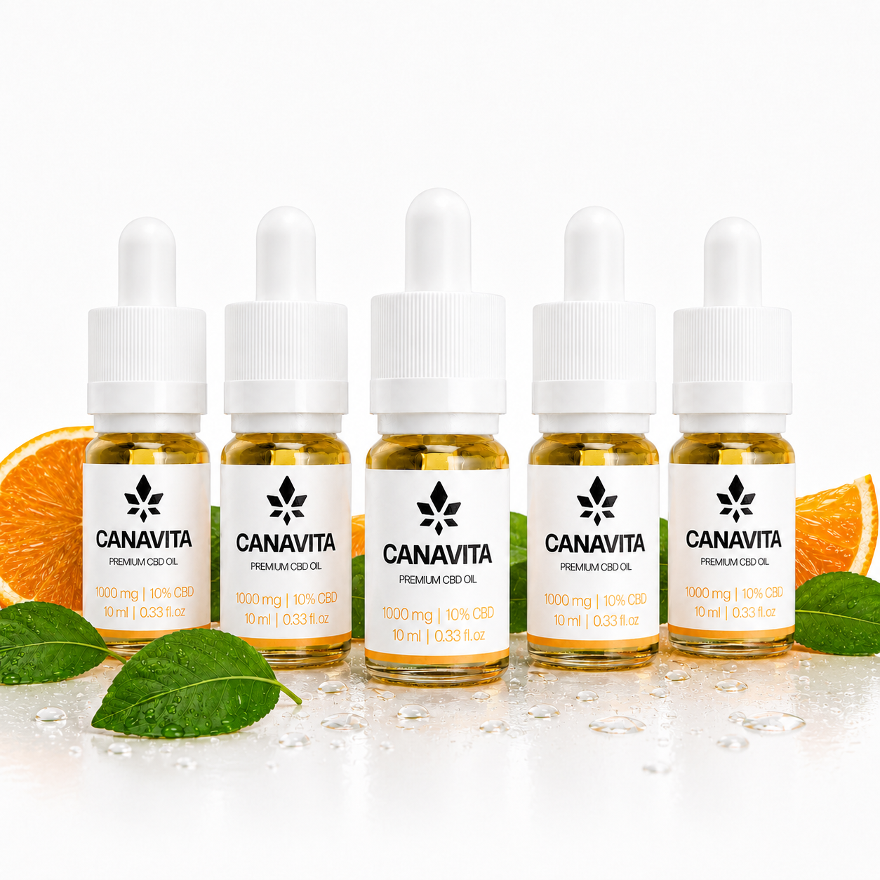 5 Pak Dansk CBD olie
