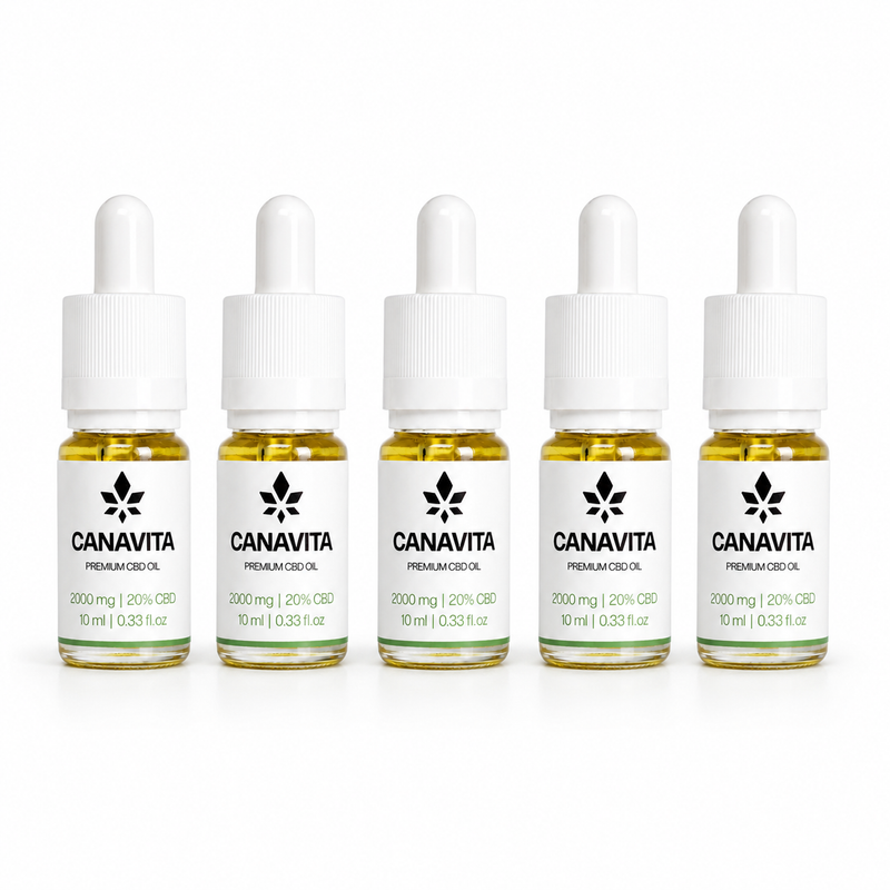 5 Pak Dansk CBD olie