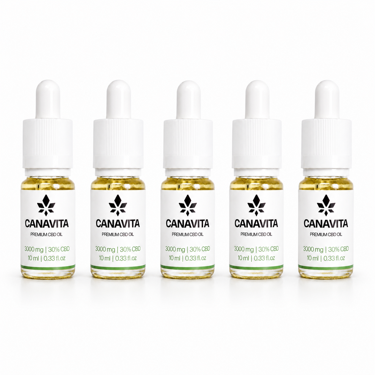 5 Pak 30% CBD olie SPAR 70%