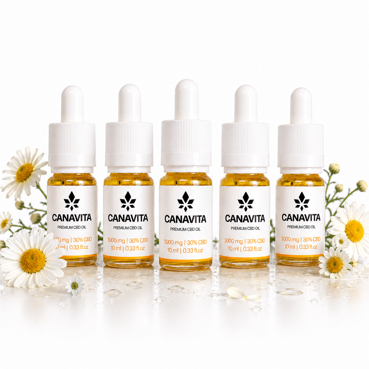 5 Pak Dansk CBD olie