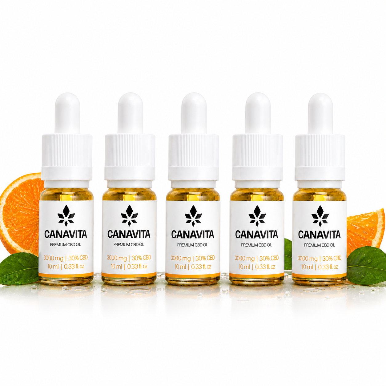 5 Pak Dansk CBD olie