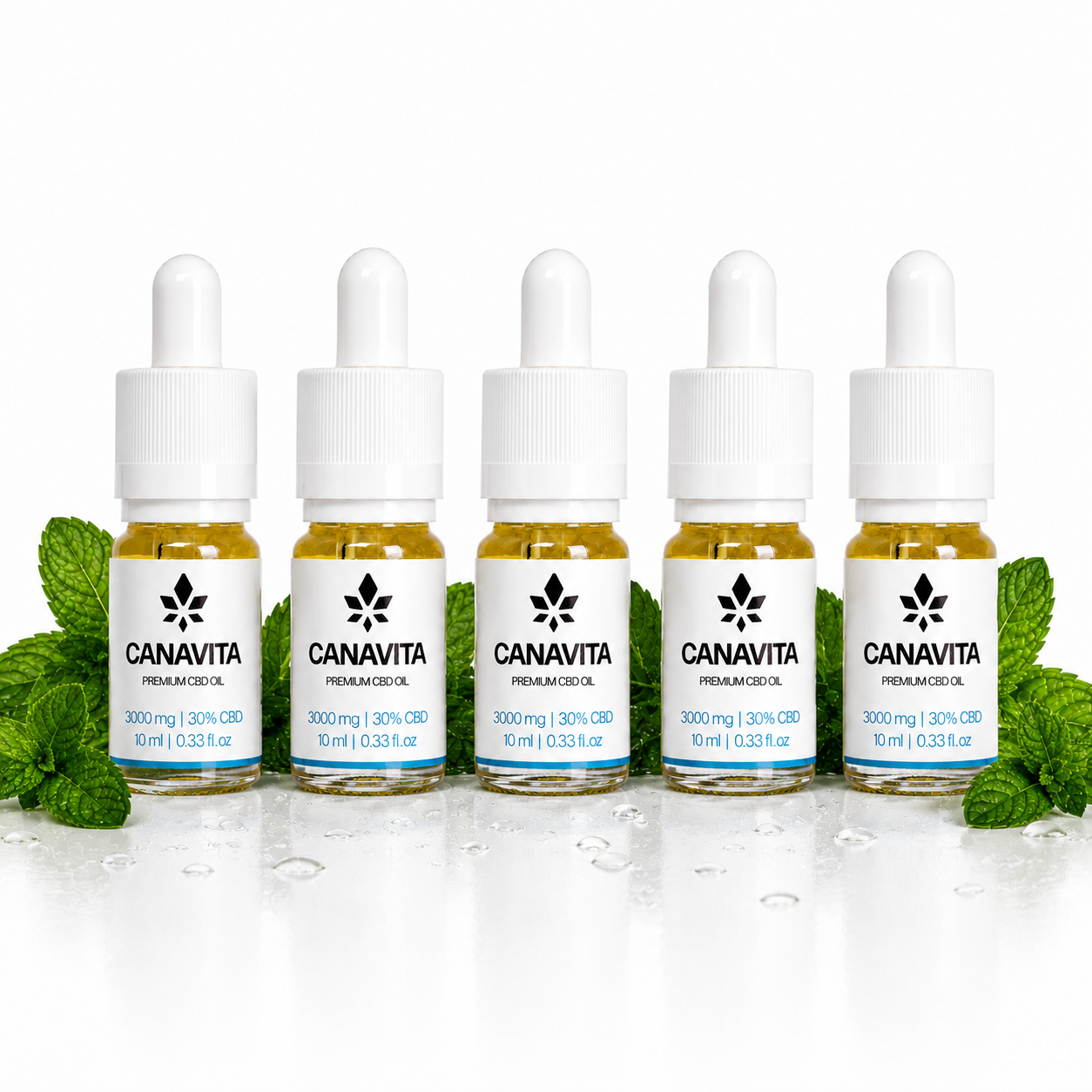 5 Pak Dansk CBD olie