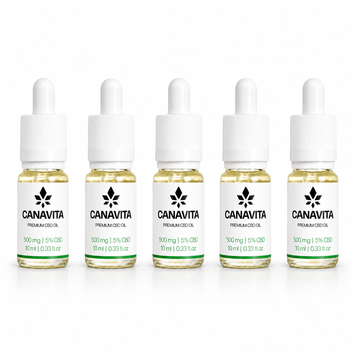5 Pak Dansk CBD olie
