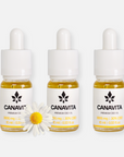 Fuldspektrum CBD olie 30% Kamille 3-Flasker